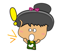 I am Orange-Flower. sticker #147328