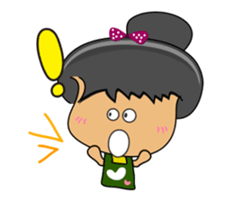 I am Orange-Flower. sticker #147328