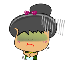 I am Orange-Flower. sticker #147330