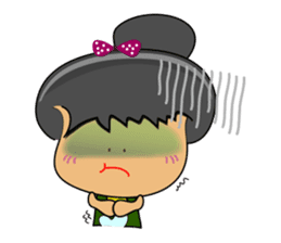 I am Orange-Flower. sticker #147330