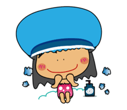 I am Orange-Flower. sticker #147332