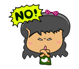 I am Orange-Flower. sticker #147335