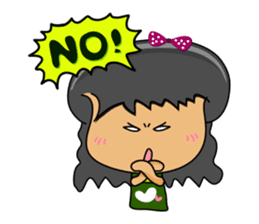 I am Orange-Flower. sticker #147335