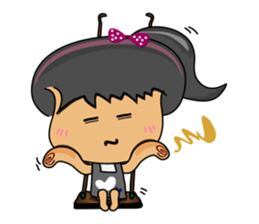 I am Orange-Flower. sticker #147338