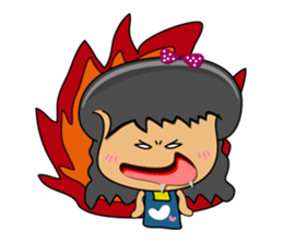 I am Orange-Flower. sticker #147341