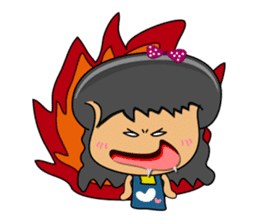 I am Orange-Flower. sticker #147341