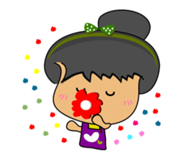 I am Orange-Flower. sticker #147345