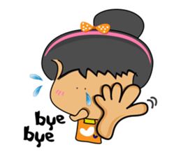 I am Orange-Flower. sticker #147347