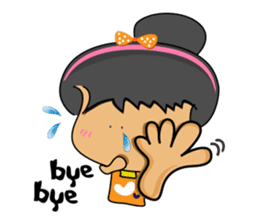 I am Orange-Flower. sticker #147347