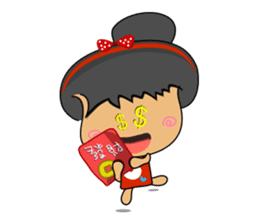 I am Orange-Flower. sticker #147351