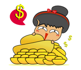 I am Orange-Flower. sticker #147352