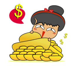 I am Orange-Flower. sticker #147352