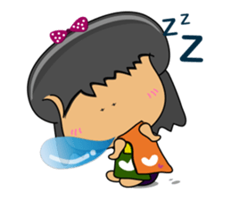 I am Orange-Flower. sticker #147353