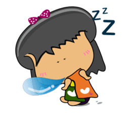 I am Orange-Flower. sticker #147353