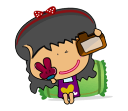 I am Orange-Flower. sticker #147354