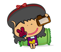 I am Orange-Flower. sticker #147354