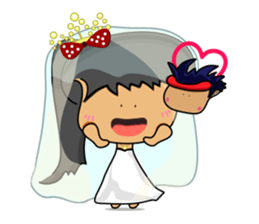 I am Orange-Flower. sticker #147359