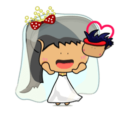 I am Orange-Flower. sticker #147359