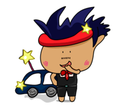 I am Orange-Flower. sticker #147362