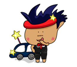 I am Orange-Flower. sticker #147362