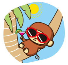 Lazy Monchey (EPN) sticker #147365