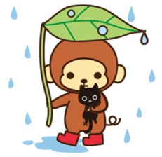 Lazy Monchey (EPN) sticker #147366