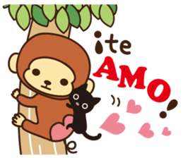 Lazy Monchey (EPN) sticker #147369