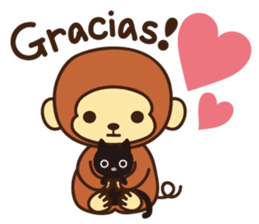 Lazy Monchey (EPN) sticker #147370