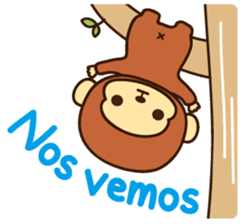 Lazy Monchey (EPN) sticker #147376