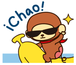 Lazy Monchey (EPN) sticker #147378