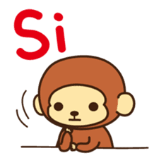 Lazy Monchey (EPN) sticker #147381