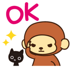 Lazy Monchey (EPN) sticker #147382