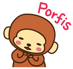 Lazy Monchey (EPN) sticker #147385