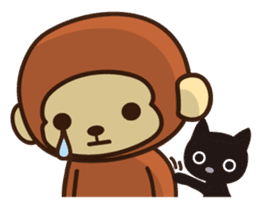 Lazy Monchey (EPN) sticker #147386