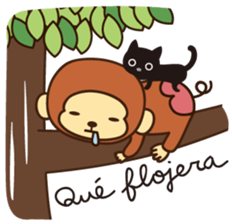 Lazy Monchey (EPN) sticker #147389