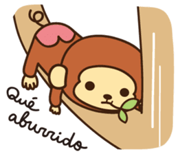 Lazy Monchey (EPN) sticker #147391