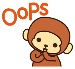 Lazy Monchey (EPN) sticker #147397