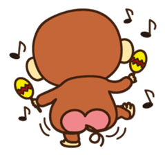 Lazy Monchey (EPN) sticker #147398