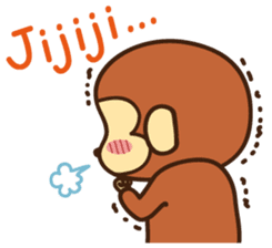 Lazy Monchey (EPN) sticker #147401