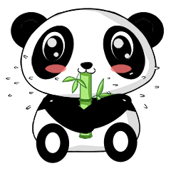 Panko Cute Little Panda