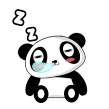 Panko Cute Little Panda sticker #147524