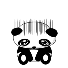 Panko Cute Little Panda sticker #147528