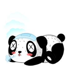 Panko Cute Little Panda sticker #147531