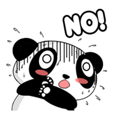 Panko Cute Little Panda sticker #147557