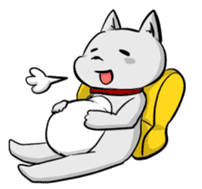 Wonderful Dog life! sticker #147716