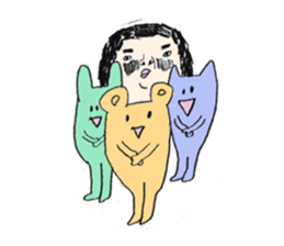 pecoli family! sticker #147739