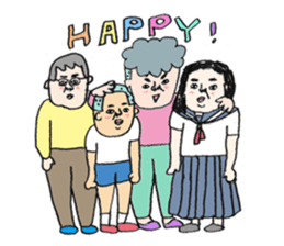 pecoli family! sticker #147753