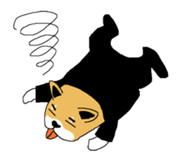 Shiba-Inu Salaryman sticker #147820