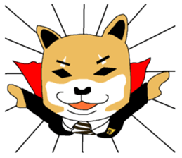 Shiba-Inu Salaryman sticker #147838