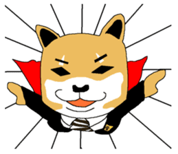 Shiba-Inu Salaryman sticker #147838